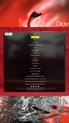 Lp Vinil Depeche Mode - Speak And Spell (edição Canadense) Estandar