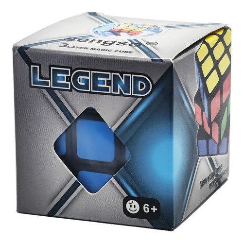 Cubo 3x3 Legend Shengshou Lubricado Speedcube Profesional