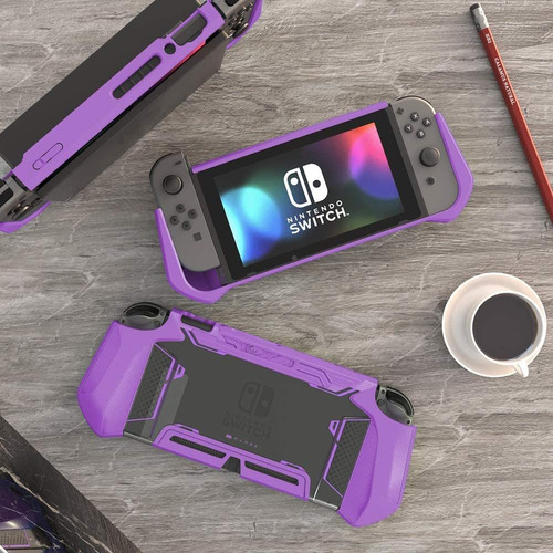 Funda Mumba P/nintendo Switch Y Controlador Joy-con Morado