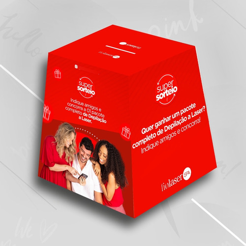 100 Urnas Totalmente Personalizadas Para Eventos E Campanhas