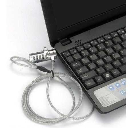 Trava De Segurança Para Notebook Com Segredo Feasso Fcl-02
