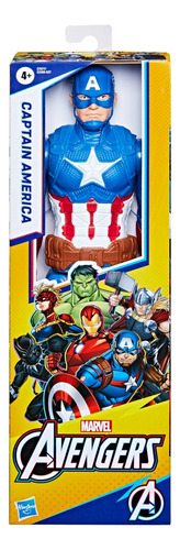 Marvel - Titan Hero Series - Figura De Capitán América