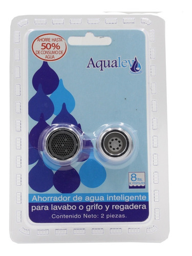 Imagen 3 de 4 de Ahorrador De Agua Para Lavabo Y Regadera - Dos Piezas