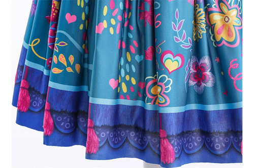 Atimigo Vestido Mirabel Para Niñas, Disfraz De Mirabel Disfr