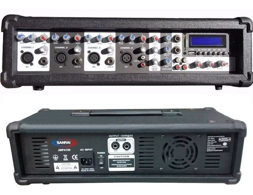 Imagen 3 de 4 de Combo Karaoke Consola Usb Bluetooth+2 Bafles Columna 8 Pulga