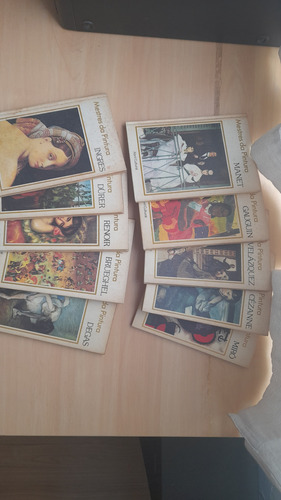 Coleção Mestres Da Pintura 1977. Coleção Completa Com Os 40 Fascículos (Usado)
