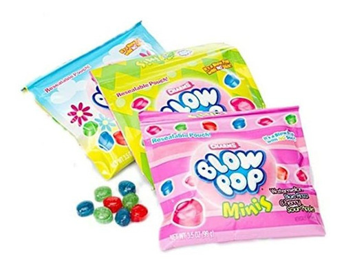 Encantos Pascua Blow Pop Minis Hard Candy Lollipops Por Los 