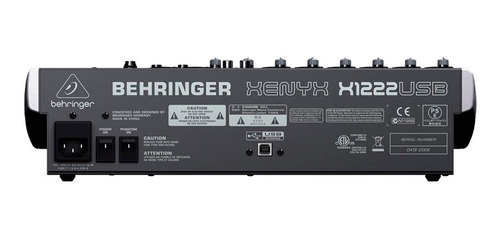 Imagen 4 de 5 de Consola Behringer X1222USB Xenyx de mezcla 100V/240V