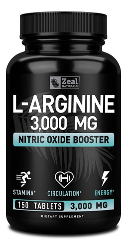 Suplementos L Arginina 3000 Mg (15 - Unidad a $1553