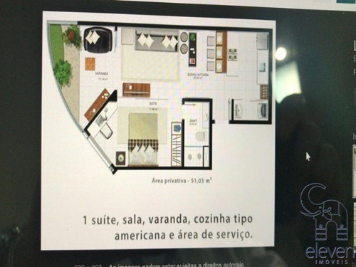 Imagem 8 de 25 de Apartamento Para Venda Salvador Prime Caminho Das Árvores, Salvador 1 Dormitório Sendo 1 Suíte, 1 Sala, 1 Vaga 52,00 Úti - Mc265 - 70724606