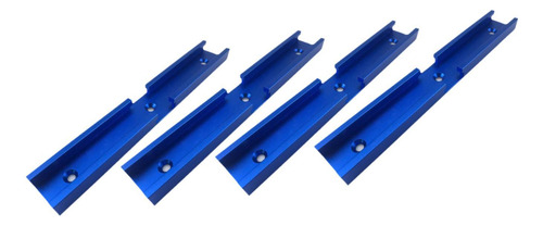 4 Piezas De Carpintería De De Doble Corte Con Conector Azul