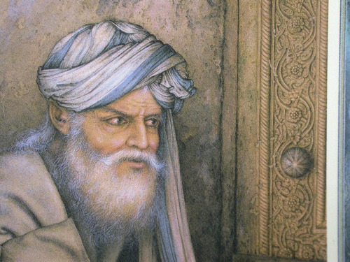Reproducción De Miniatura Persa De Mansur Hosseini