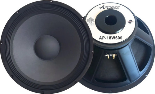 Woofer 18 Pulgadas Apogee Ap-18w600 600w 18 Pulgadas 8 Ohms