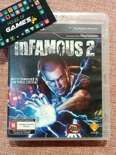 Infamous 2 Ps3 Mídia Física Usado 