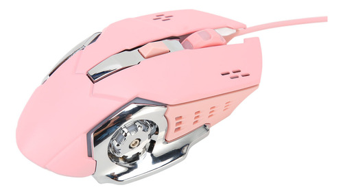 Mouse Para Jogos Com Fio Usb, Computador Óptico, Luz De Fund