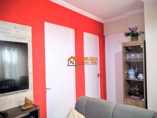 Imagem 3 de 17 de Apartamento Com 2 Dormitórios À Venda, 46 M² Por R$ 210.000,00 - Jardim Valéria - Guarulhos/sp - Ap2294