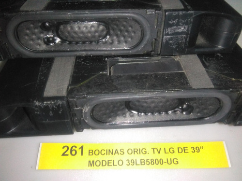 Par De Bocinas Originales Tv LG De 39  Mod. 39lb5800-ug