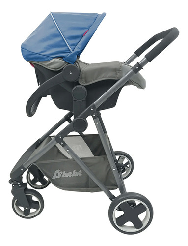 Carriola Bambineto Portabebé Travel System Queen Azul D'bebe