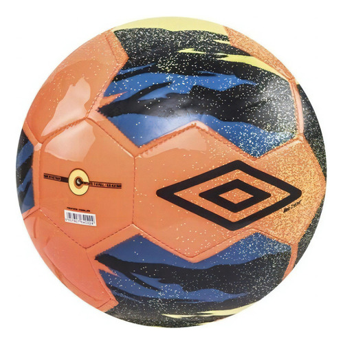 Pelota Futbol Umbro Neo Trainer Vcs N°5 Profesional Cke Color Naranja/Negro/Lima/Azul