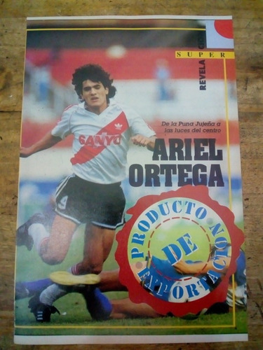 Recorte River Plate De Ariel Ortega Super Revelación