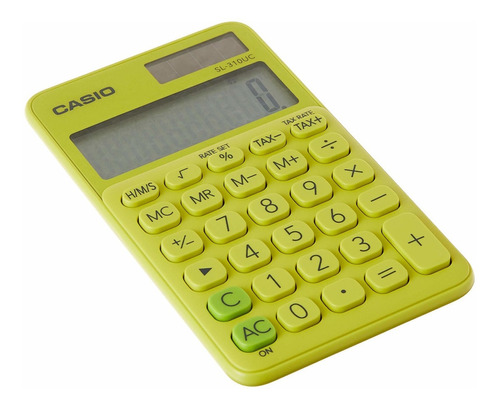 Calculadora Casio Original Sl-310uc Amarillo Caba 