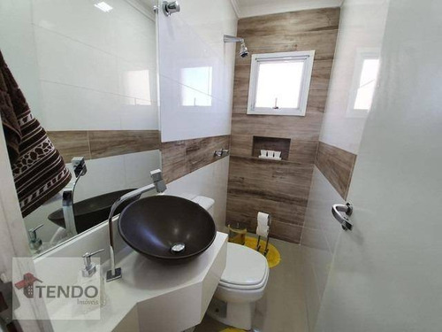 Imagem 9 de 20 de Imob01 - Cobertura 190 M² - 3 Dormitórios - 3 Suítes - Vila Mussolini - São Bernardo Do Campo/sp - Co0064