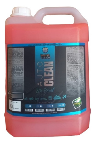 Autoclean Ultra Pr/ Pré-lavagem E Lavagem Limpeza Pesada 5l