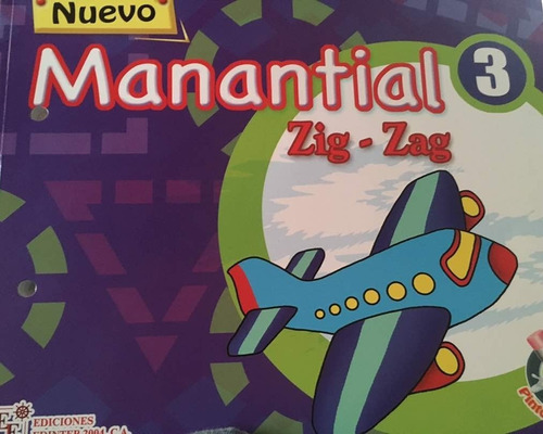 Imagen 4 de 4 de Manantial Zig Zag 1, 2 , 3 Editorial Edinter