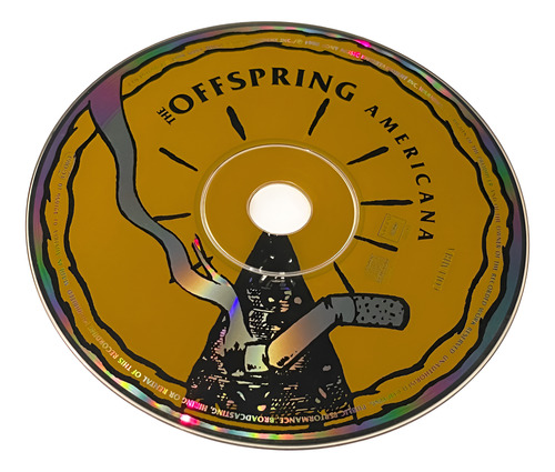 Cd Americana De The Offspring - Edición Austria 1998 Estándar (Usado)