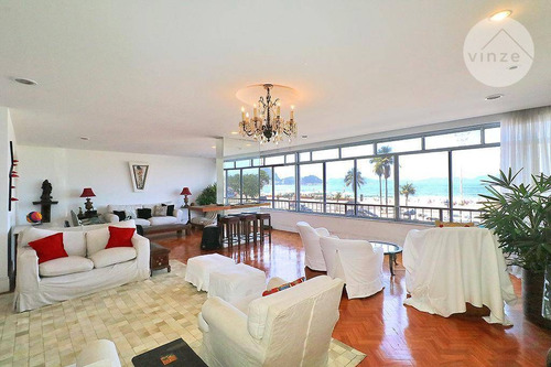 Imagem 7 de 24 de Excelente Apartamento De 4 Quartos À Venda Na Avenida Atlântica, Copacabana, De Frente Para O Mar - Ap0030