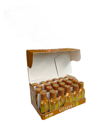 Vitafer-l Original Caja 24 Unidades De 20ml + Regalos