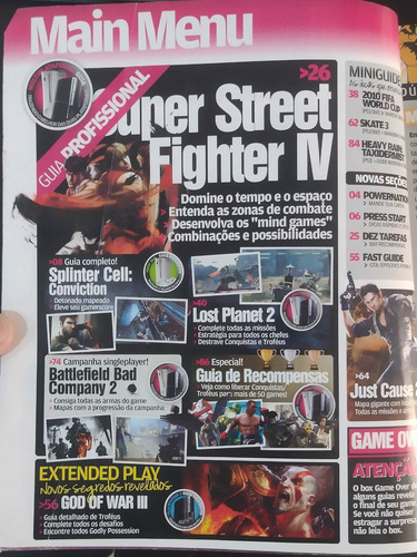 Revista Powerstation 2 Ps3 Xbox Just Cause 2 God Of War 3 (Usado)