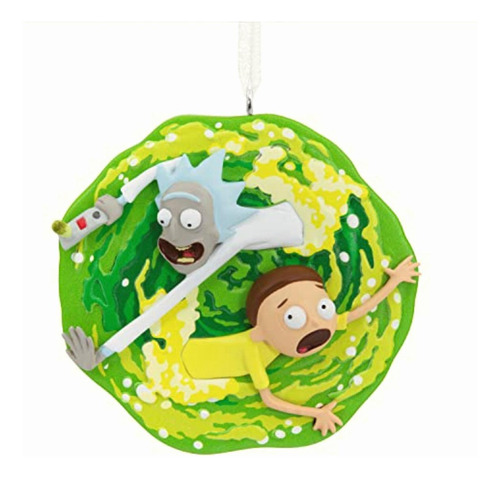 Hallmark Rick And Morty, Aw, Geez, Rick! Adorno Navideño