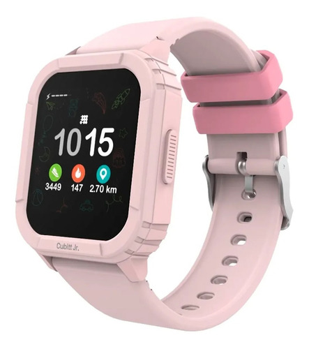 Smartwatch Cubitt Ctjr-5 Smart Watch 1.37  De Silicona Febo
