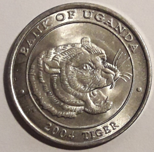 Uganda Moneda Horoscopo Chino - Tigre - Sin Circular