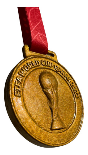 Medalla De Argentina Campeon Del Mundo 2022 Replica 3d