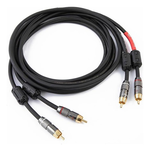 Zjlqltm 33ft Fiebre De Grado Dual Lotus Head Cable Audio De