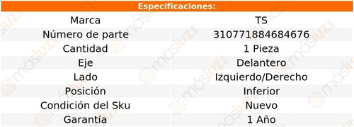 Set 2 Rotulas Del Inf Mercedes-benz Ml430 98-01 Ts