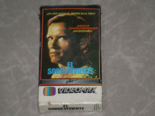 El Sobreviviente-arnold Schwarzenegger-pelicula Vhs Videomax