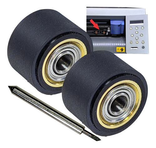 Rodillos Plotter Roland Toda Serie De Corte +1 Navaja Gratis