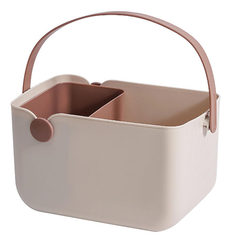 Bolsa De Almacenamiento Para Ducha, Cesta Abierta, Beige