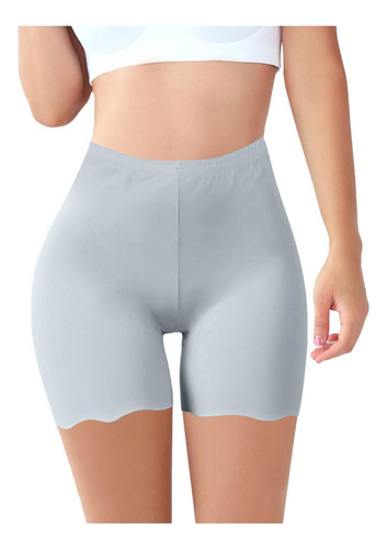 Calzoncillos De Seda Helada Para Mujer, Sin Costuras, Color