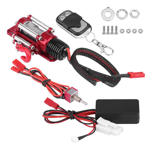 1/10 Escala Rc Modelo Veículo Rastreador Carro Acessório Met