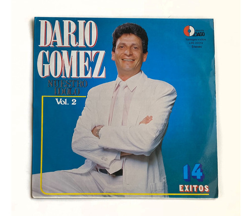 Vinilo Lp Darío Gómez Nuestro Ídolo Vol. 2 / Excelente 