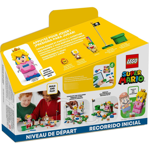 Super Mario Lego Recorrido Inicial Princesa Peach