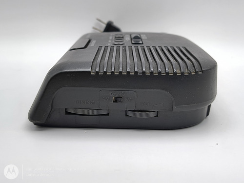 Radio Reloj Despertador Sony Icf-c25 Con Detalle Original Negro (Usado)