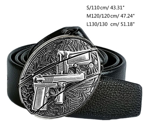 Cinturón Auténtico (l-c) Con Hebilla Defensiva Universal Wa