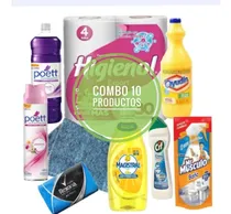 Comprar Combo Kit  De Limpieza  Del Hogar X 10 Productos Desinfecció