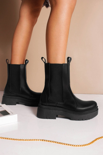 Botas Mujer Moda Comodas Urbanas Elastico Araquina Dallas