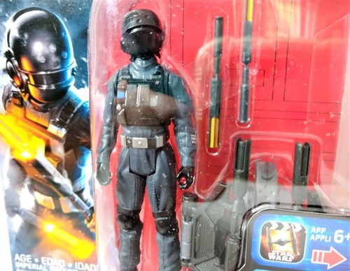 Boneco Star Wars Imperial Ground Crew Equip Solo Figura 10cm